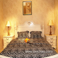 Leopard Printed Polar Fleece Bed Sheets Wholesale